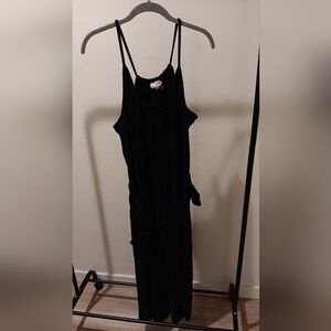 Elegant Black Sleeveless Jumpsuit